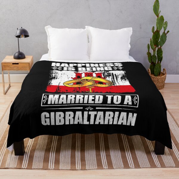 Item preview, Happiness Is Being Married To A Gibraltarian  designed and sold by GabbyKash.