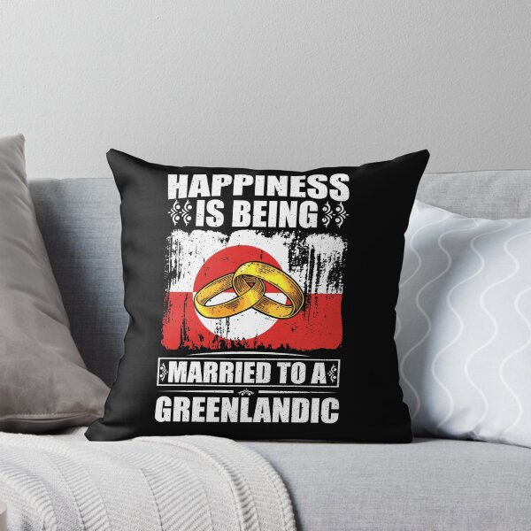 Item preview, Happiness Is Being Married To A Greenlandic  designed and sold by GabbyKash.