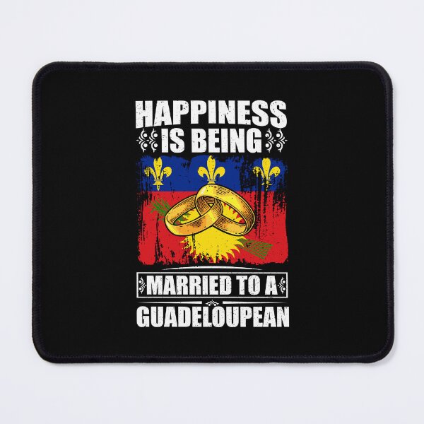 Item preview, Happiness Is Being Married To A Guadeloupean designed and sold by GabbyKash.