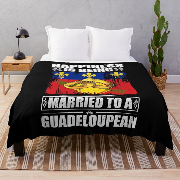 Item preview, Happiness Is Being Married To A Guadeloupean  designed and sold by GabbyKash.
