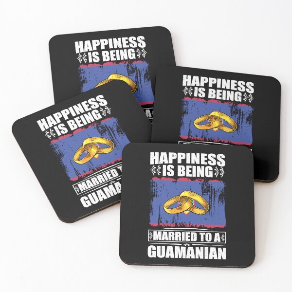Item preview, Happiness Is Being Married To A Guamanian  designed and sold by GabbyKash.