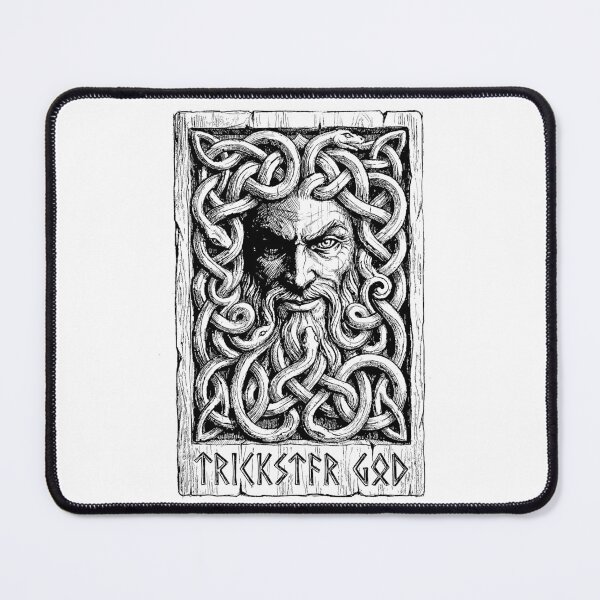 Item preview, The Trickster's Knot - Loki God Norse Mythology designed and sold by bapupa.