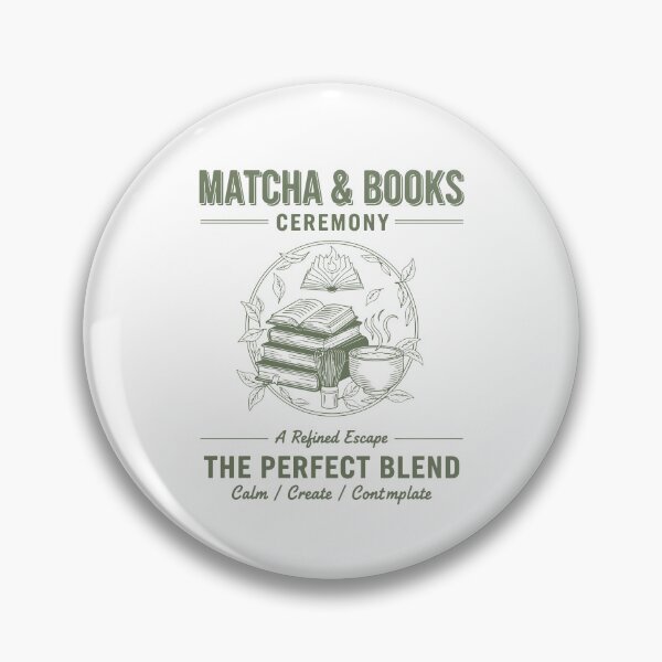 Item preview, Matcha Books Ceremony The Perfect Blend designed and sold by LuminOrb.