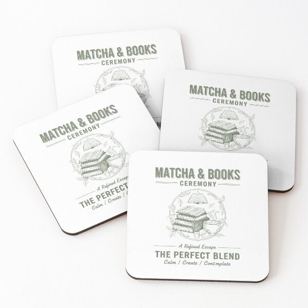 Item preview, Matcha Books Ceremony The Perfect Blend designed and sold by LuminOrb.