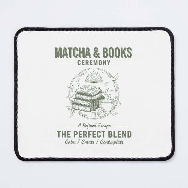 Item preview, Matcha Books Ceremony The Perfect Blend designed and sold by LuminOrb.