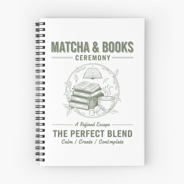 Item preview, Matcha Books Ceremony The Perfect Blend designed and sold by LuminOrb.