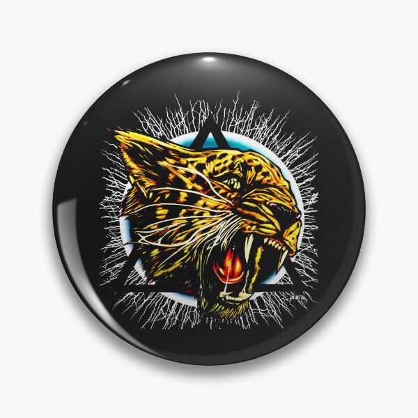 Item preview, Head Leopard In Triangle Frame designed and sold by billiasbros.