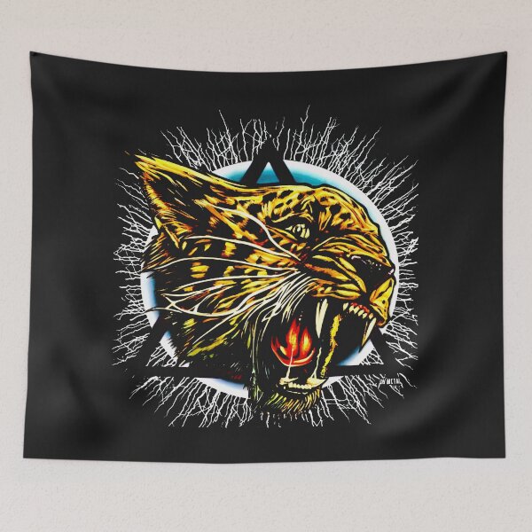 Item preview, Head Leopard In Triangle Frame designed and sold by billiasbros.