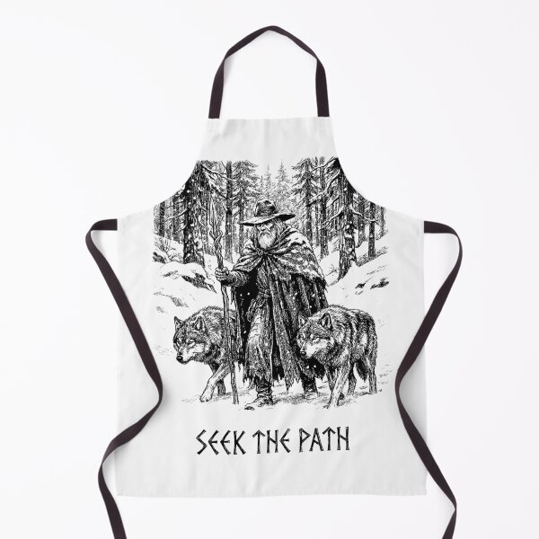 Item preview, The Grey Wanderer - Odin God Norse Mythology designed and sold by bapupa.