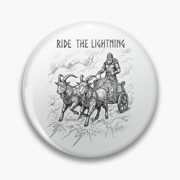 Item preview, Chariot of Storms - Thor God Norse Mythology designed and sold by bapupa.