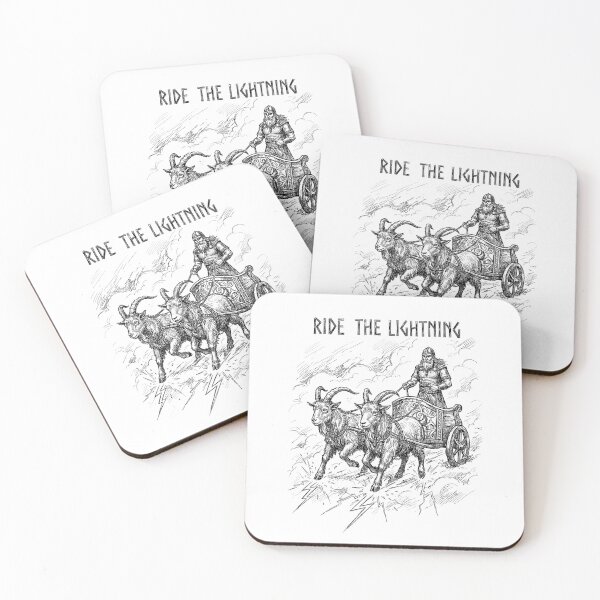 Item preview, Chariot of Storms - Thor God Norse Mythology designed and sold by bapupa.