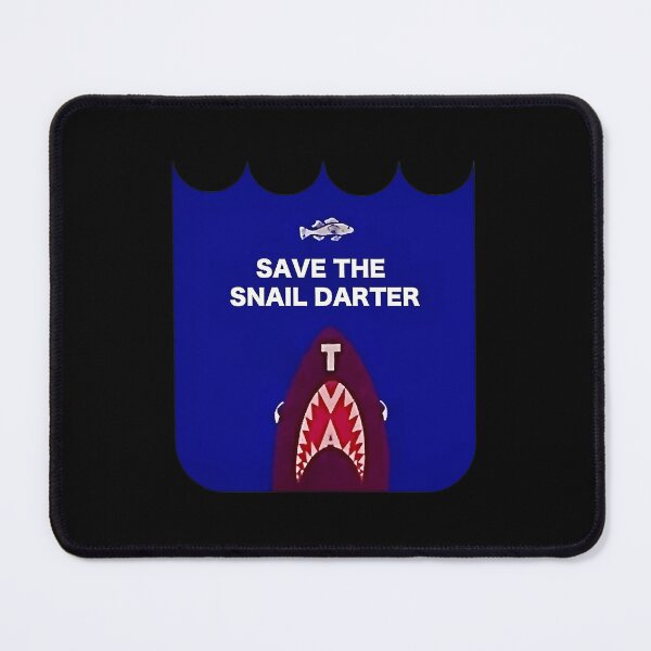 Item preview, Save The Snail Darter Vintage designed and sold by imvgjodtquw7.