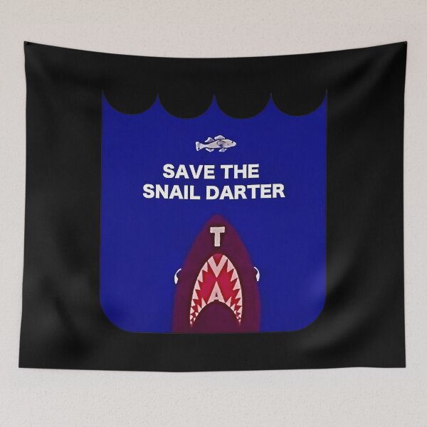 Item preview, Save The Snail Darter Vintage designed and sold by imvgjodtquw7.