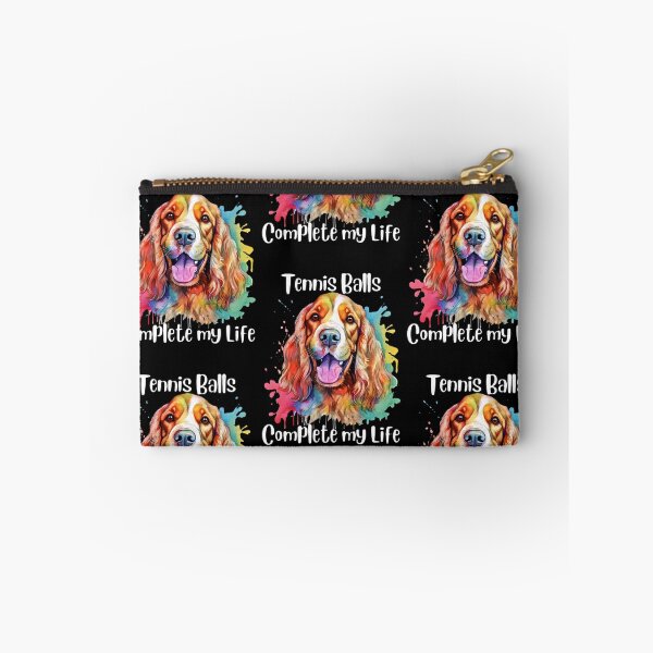 Item preview, Funny Painted Dog Cocker Spaniel Comedy T-Shirt Tee designed and sold by FunnyTeeShirtuk.