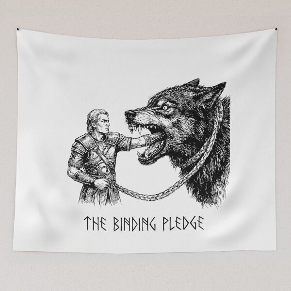 Item preview, The Binding Pledg - Tyr Norse Mythology God designed and sold by bapupa.