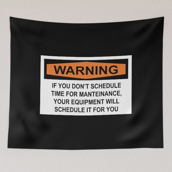 Item preview, Schedule Time For Maintenance Quote designed and sold by imvgjodtquw7.