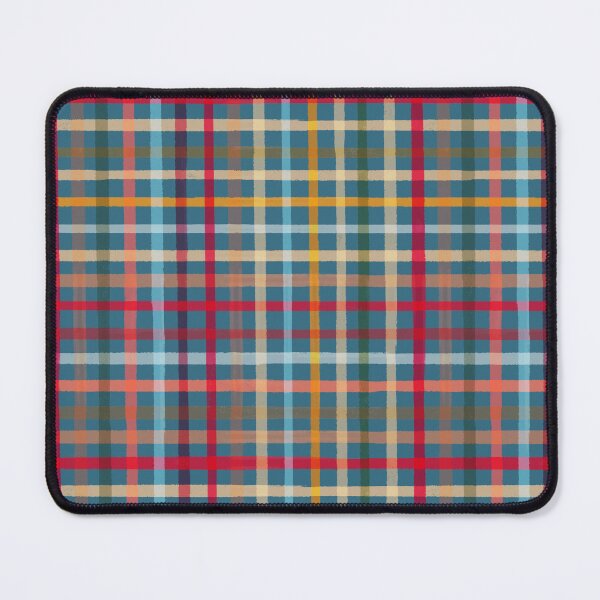 Item preview, Bold Multicolour Tartan Plaid Vibrant Check Pattern in Teal designed and sold by NoemiMarozsan.