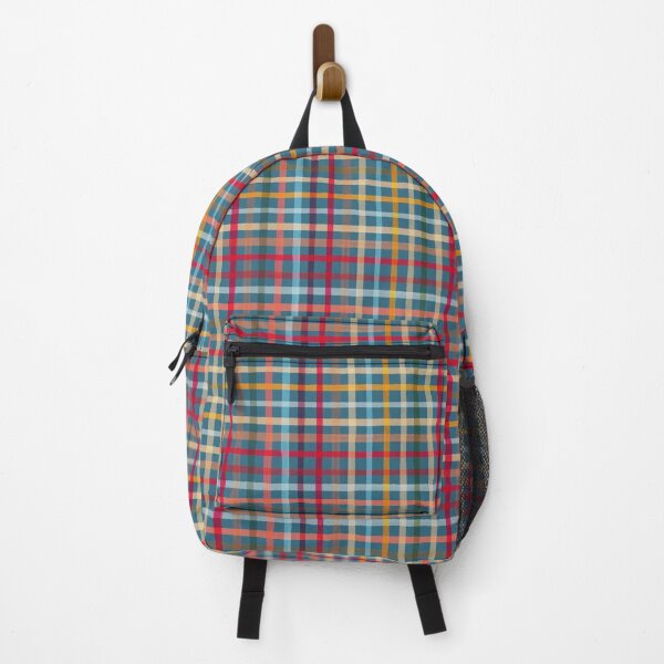 Item preview, Bold Multicolour Tartan Plaid Vibrant Check Pattern in Teal designed and sold by NoemiMarozsan.