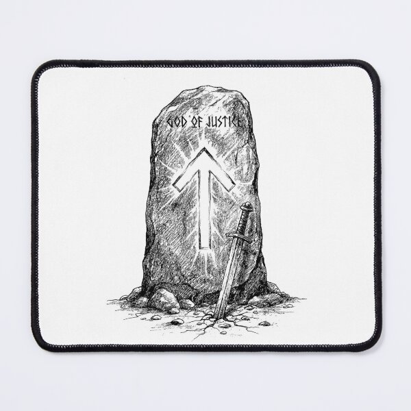Item preview, Tiwaz Rune of Justice - Tyr Norse Mythology God designed and sold by bapupa.