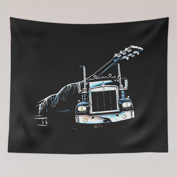 Item preview, Big Truck At Night designed and sold by billiasbros.