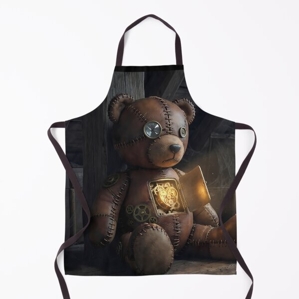 Item preview, The Forgotten Bear - A Lonely Steampunk Teddy Bear with a Heart designed and sold by Neon Nature Studio.