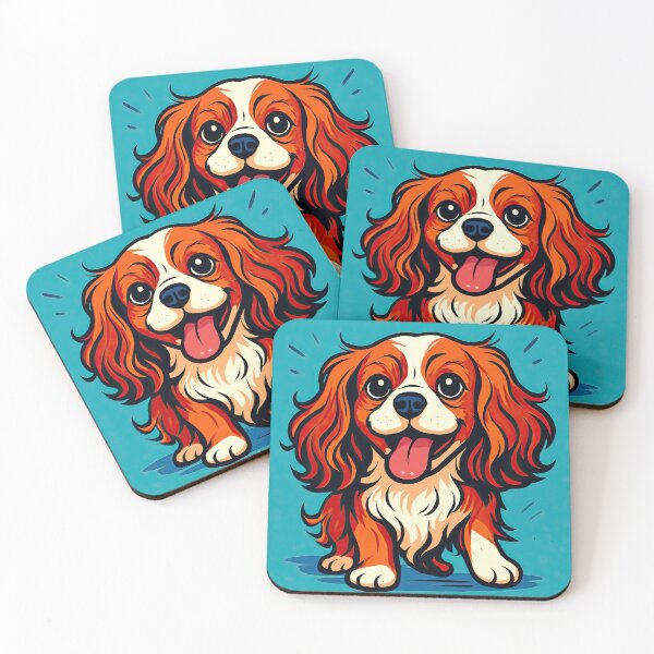 Item preview, Cavalier King Charles Spaniel | Comics stylCartoone -  designed and sold by ComicsFactory.