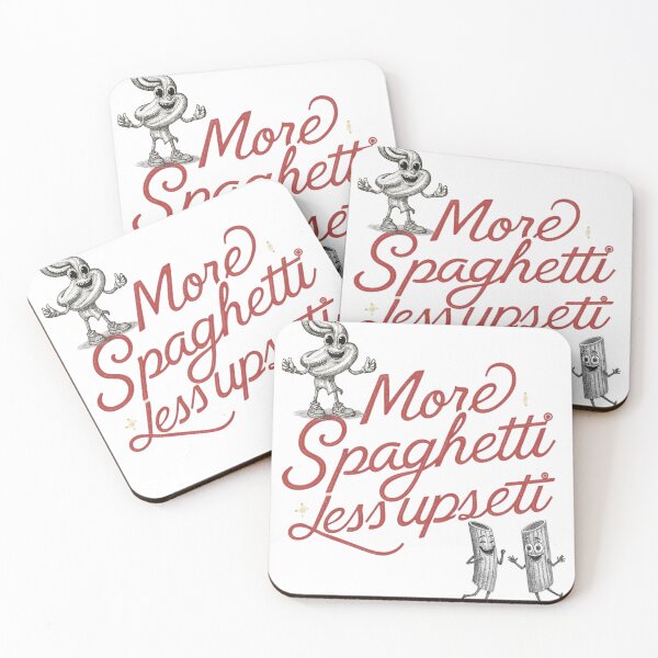 Item preview, More Spaghetti Less Upsetti designed and sold by OscarArtistry.