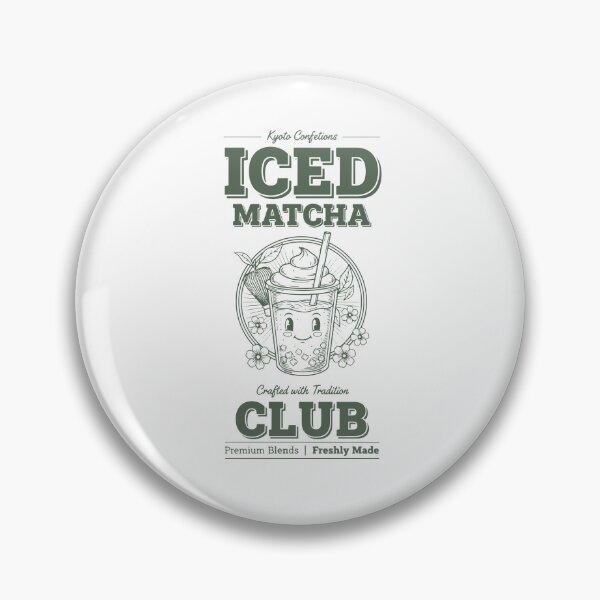 Item preview, Iced Matcha Club Kyoto Confections Green Tea designed and sold by LuminOrb.
