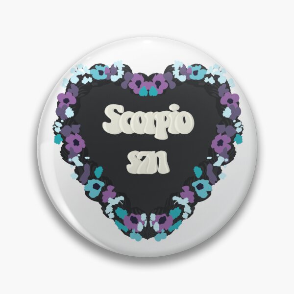 Item preview, Scorpio Season Star Sign Love Heart Birthday Cake designed and sold by FreeOrca.