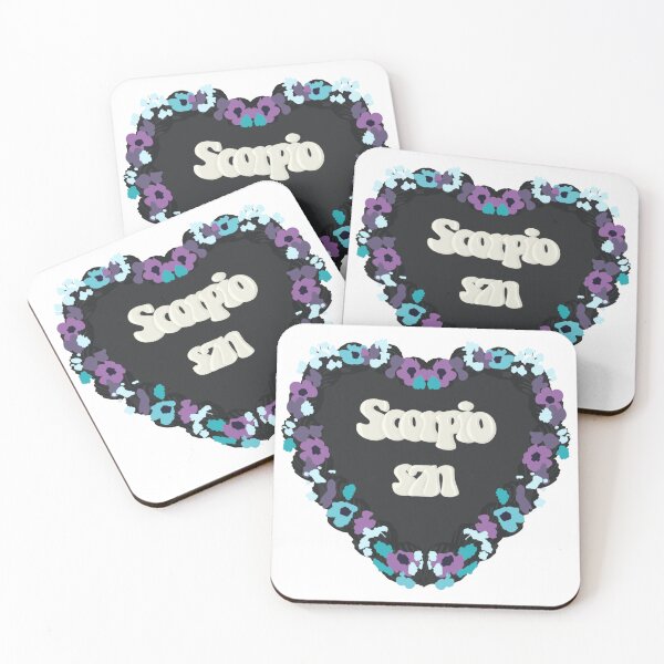 Item preview, Scorpio Season Star Sign Love Heart Birthday Cake designed and sold by FreeOrca.
