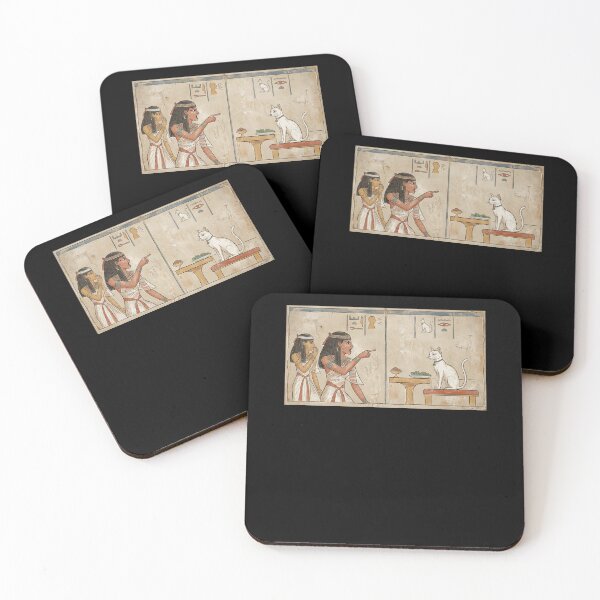 Item preview, Woman Yelling At Cat Meme Ancient Egyptian Symbols designed and sold by elderberry.