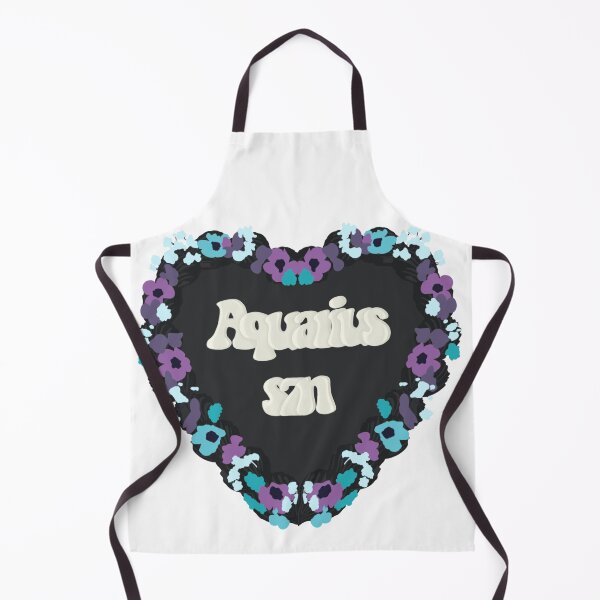 Item preview, Aquarius Season Star Sign Love Heart Birthday Cake designed and sold by FreeOrca.
