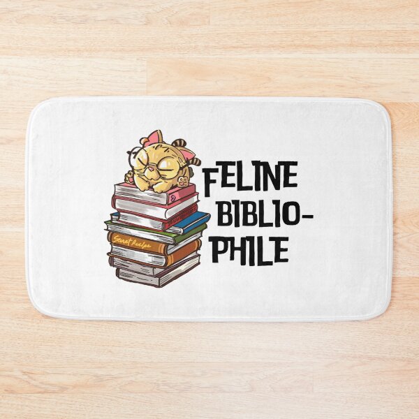 Item preview, Funny Book Cat Lover Quote Feline Bibliophile designed and sold by Artycom.