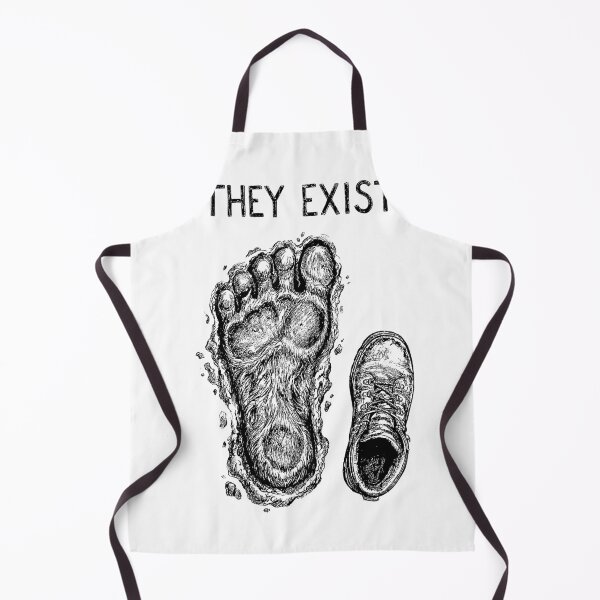 Item preview, Sasquatch Footprint Evidence - Bigfoot Cryptid Creature designed and sold by bapupa.