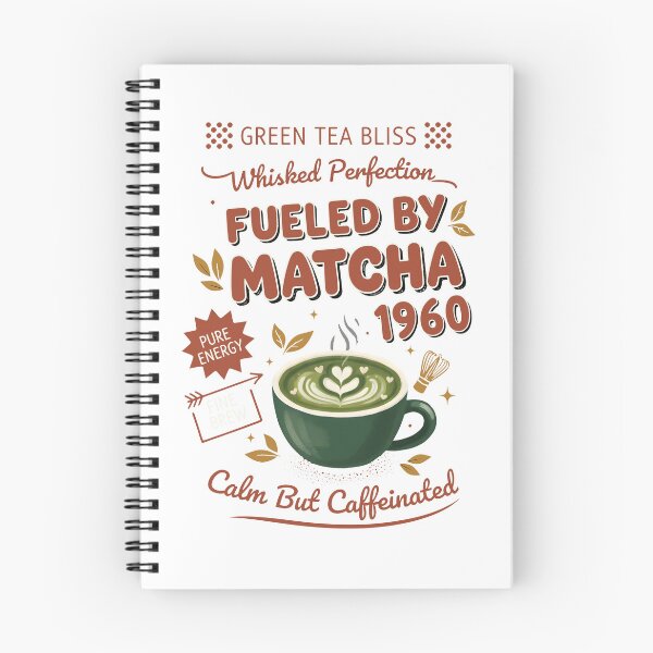 Item preview, Fueled By Matcha 1960 Green Tea Matcha Lover designed and sold by LuminOrb.