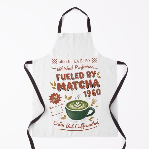Item preview, Fueled By Matcha 1960 Green Tea Matcha Lover designed and sold by LuminOrb.