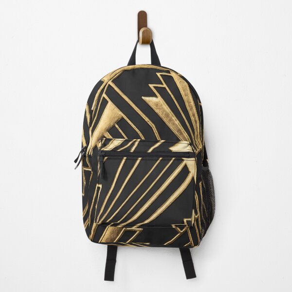 Item preview, Midnight Gatsby - Art Deco Gold Pattern designed and sold by Neon Nature Studio.