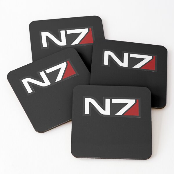 Item preview, N7 Emblem Mass Effect designed and sold by Chandio.