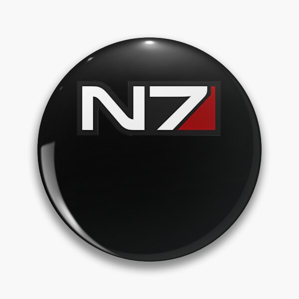 Item preview, N7 Emblem Mass Effect designed and sold by Chandio.