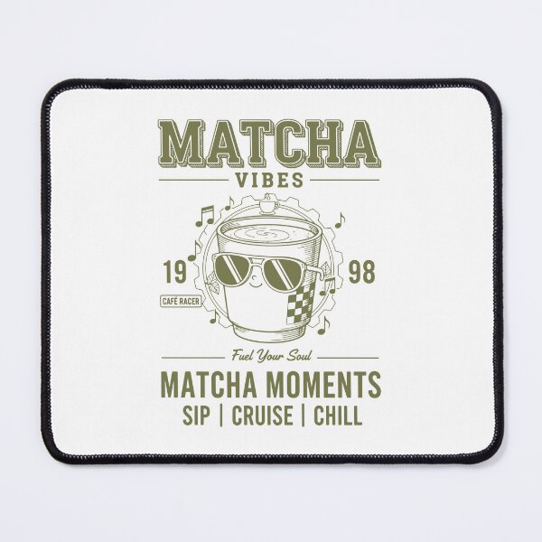 Item preview, Matcha Vibes Matcha Moments Sip Cruise Chill Green designed and sold by LuminOrb.