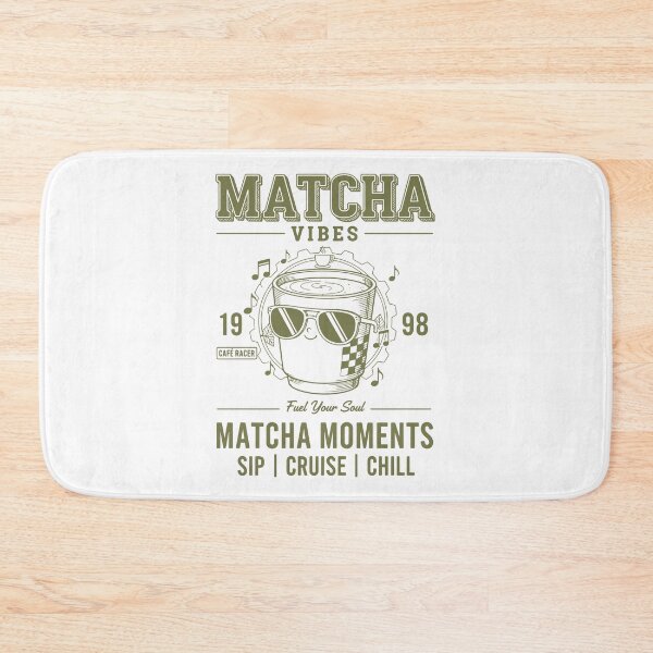 Item preview, Matcha Vibes Matcha Moments Sip Cruise Chill Green designed and sold by LuminOrb.