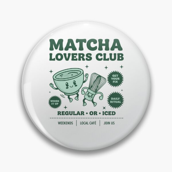Item preview, Matcha Lovers Club Whisk It Up Regular Or Iced designed and sold by LuminOrb.
