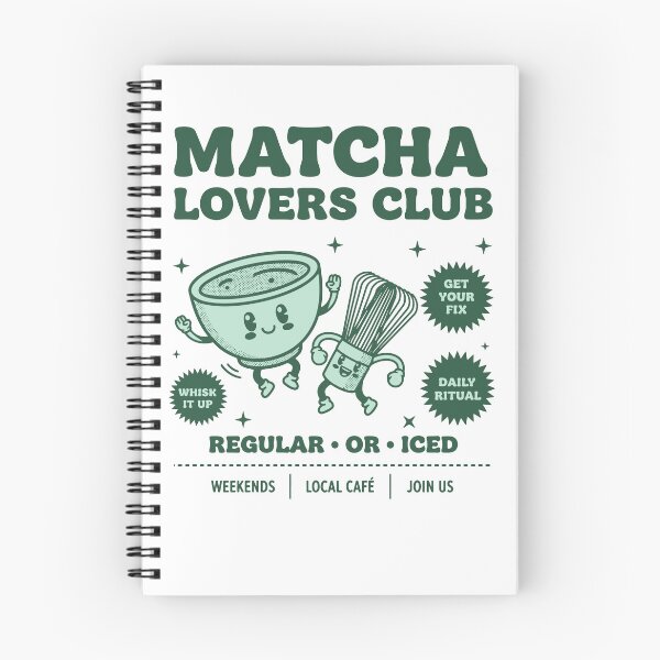 Item preview, Matcha Lovers Club Whisk It Up Regular Or Iced designed and sold by LuminOrb.