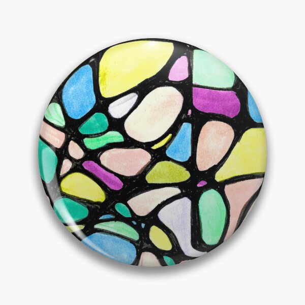 Item preview, Pastel Neurographic Art with Hot Pink Accents designed and sold by McKay Edition.