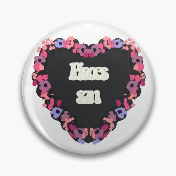Item preview, Pisces Season Star Sign Love Heart Birthday Cake designed and sold by FreeOrca.