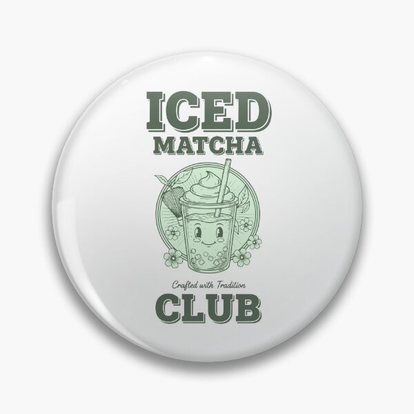 Item preview, Iced Matcha Club Crafted With Tradition Matcha designed and sold by LuminOrb.