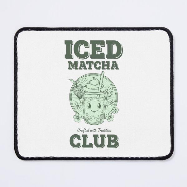 Item preview, Iced Matcha Club Crafted With Tradition Matcha designed and sold by LuminOrb.