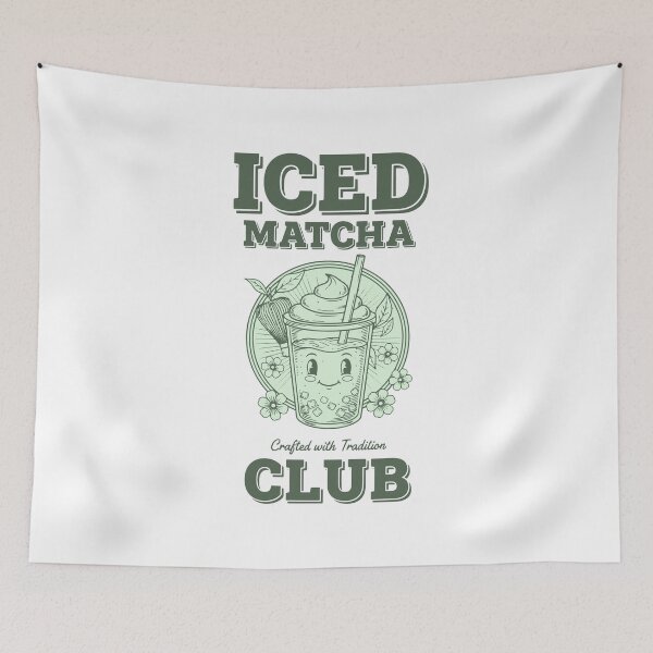 Item preview, Iced Matcha Club Crafted With Tradition Matcha designed and sold by LuminOrb.