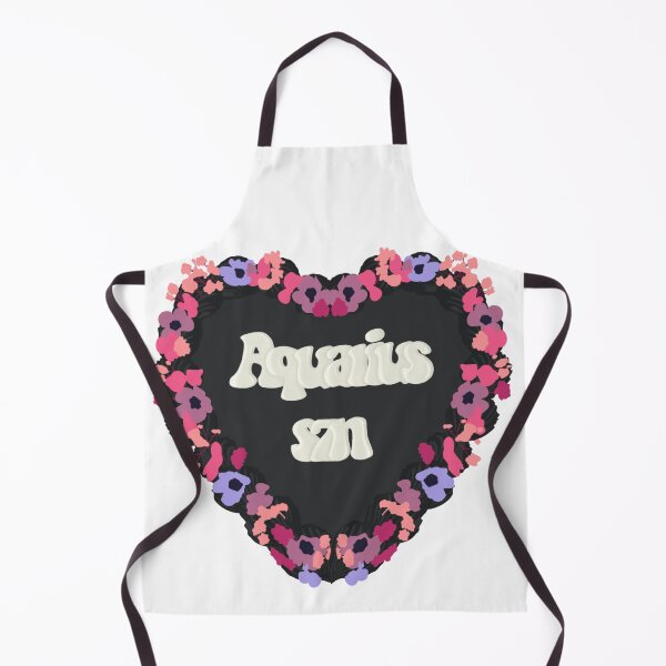 Item preview, Aquarius Season Star Sign Love Heart Birthday Cake designed and sold by FreeOrca.