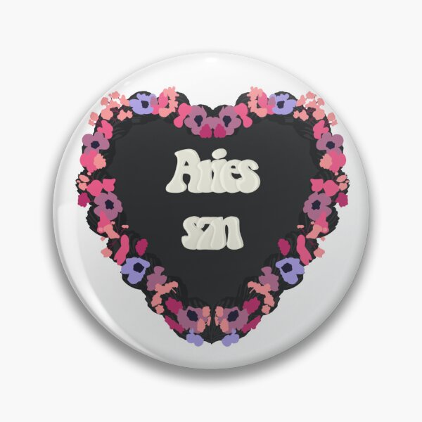 Item preview, Aries Season Star Sign Love Heart Birthday Cake designed and sold by FreeOrca.